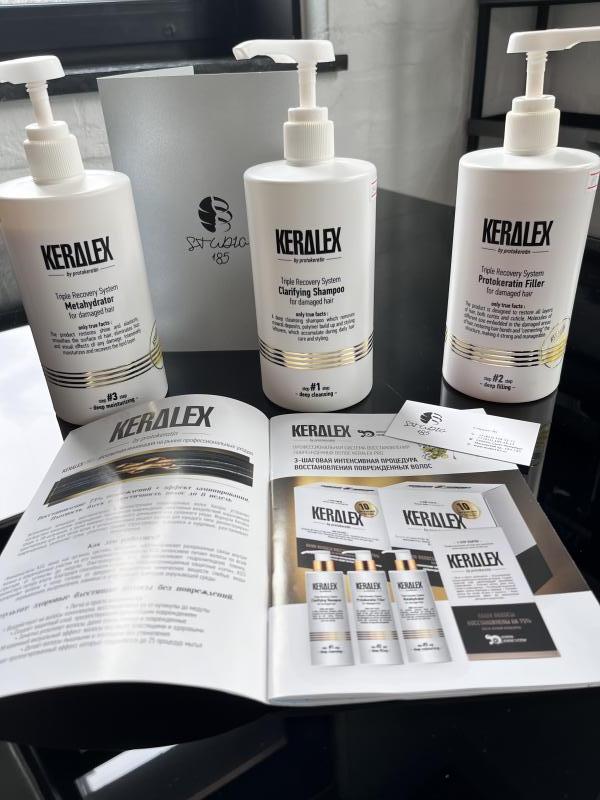 Восстановление и реконструкция поврежденных волос KERALEX
